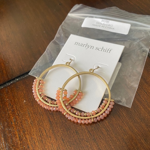 Anthropologie by Marlyn Schiff  Beaded Drop Earrings - Picture 4 of 7